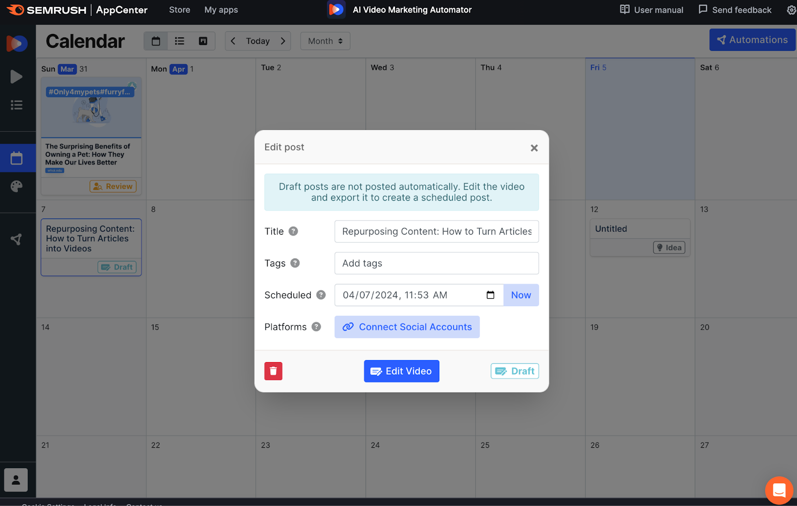 AI Video Marketing Automator